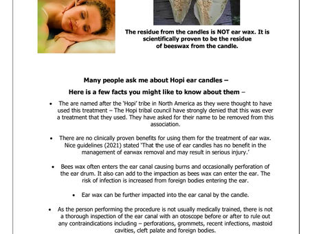 Ear candles